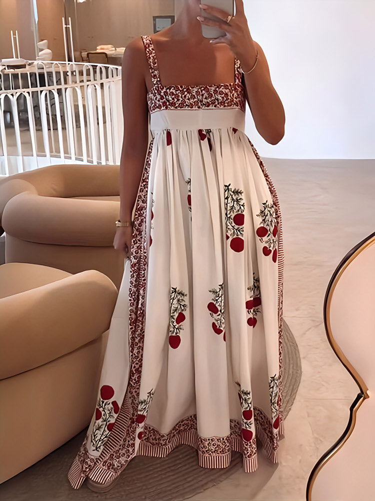 Myca - Patchwork Floral Maxi Dress