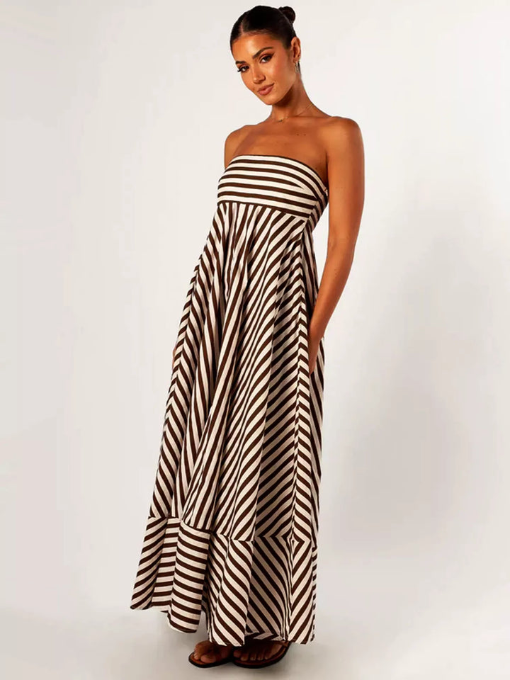 Elyn - Strapless Maxi Dress