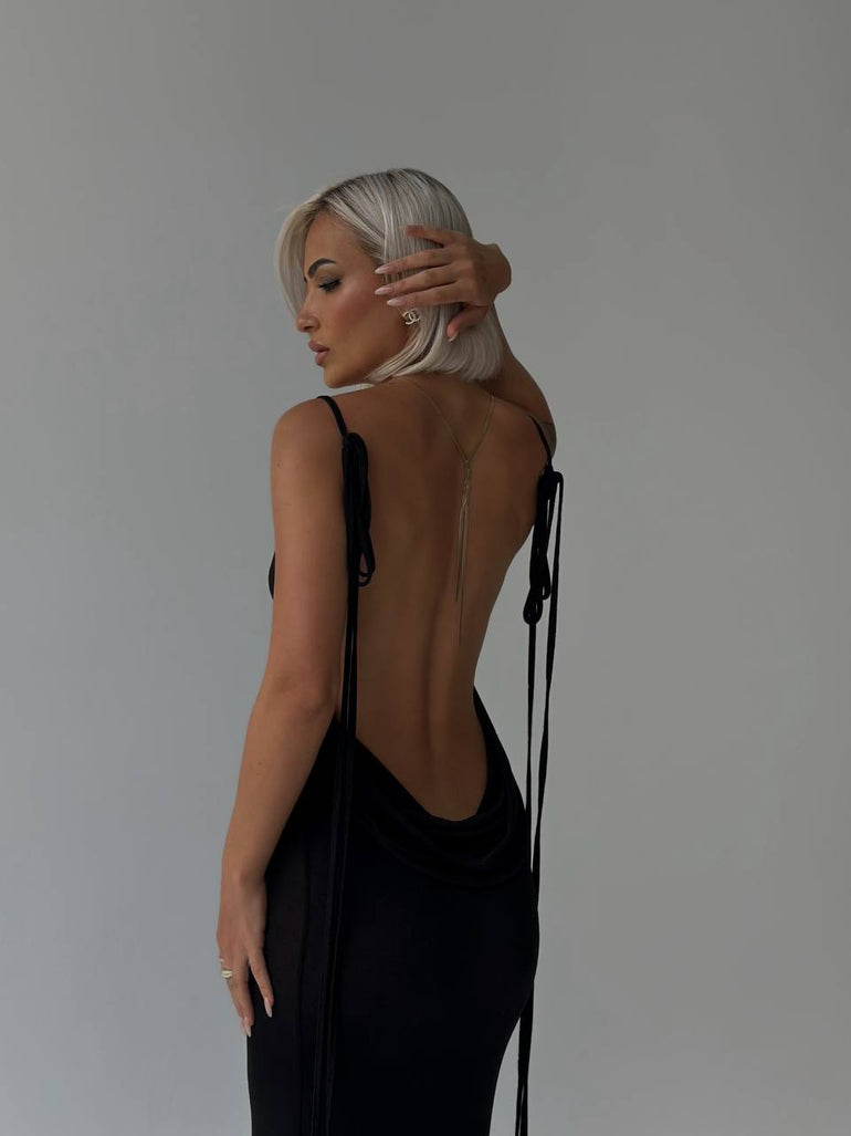 Dare to Dream Backless Maxi Dress