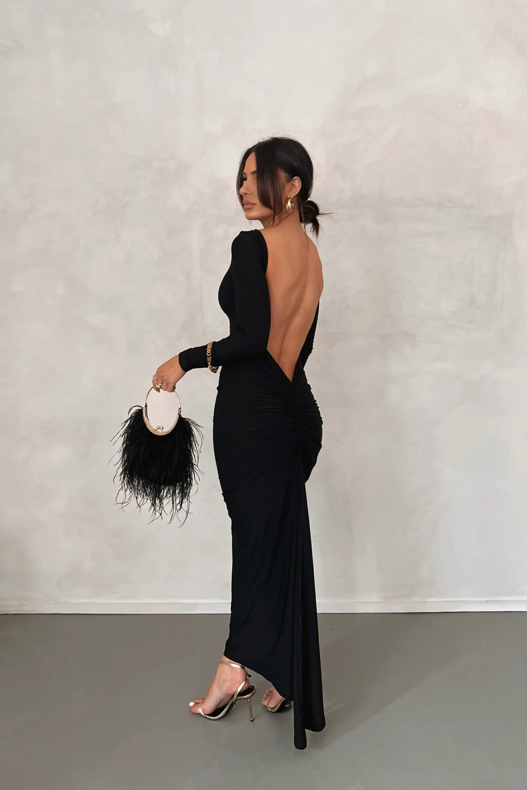 Eleanor - Backless Maxi Dress