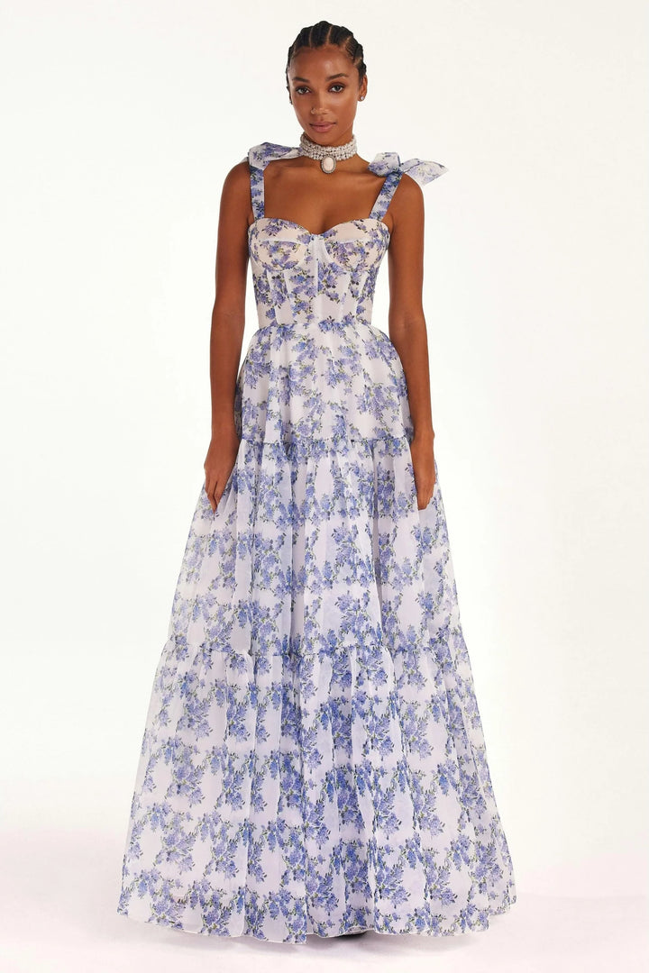 Viy - Elegant Floral Maxi Dress