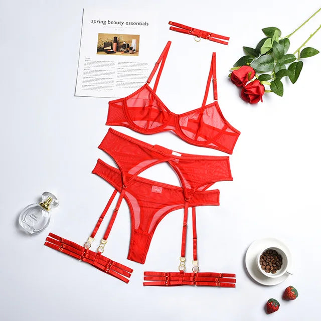 Sai - Strappy Lingerie Set