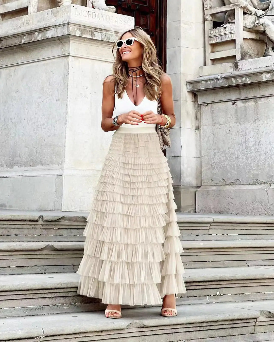 Carlisle - Tulle Maxi Skirt