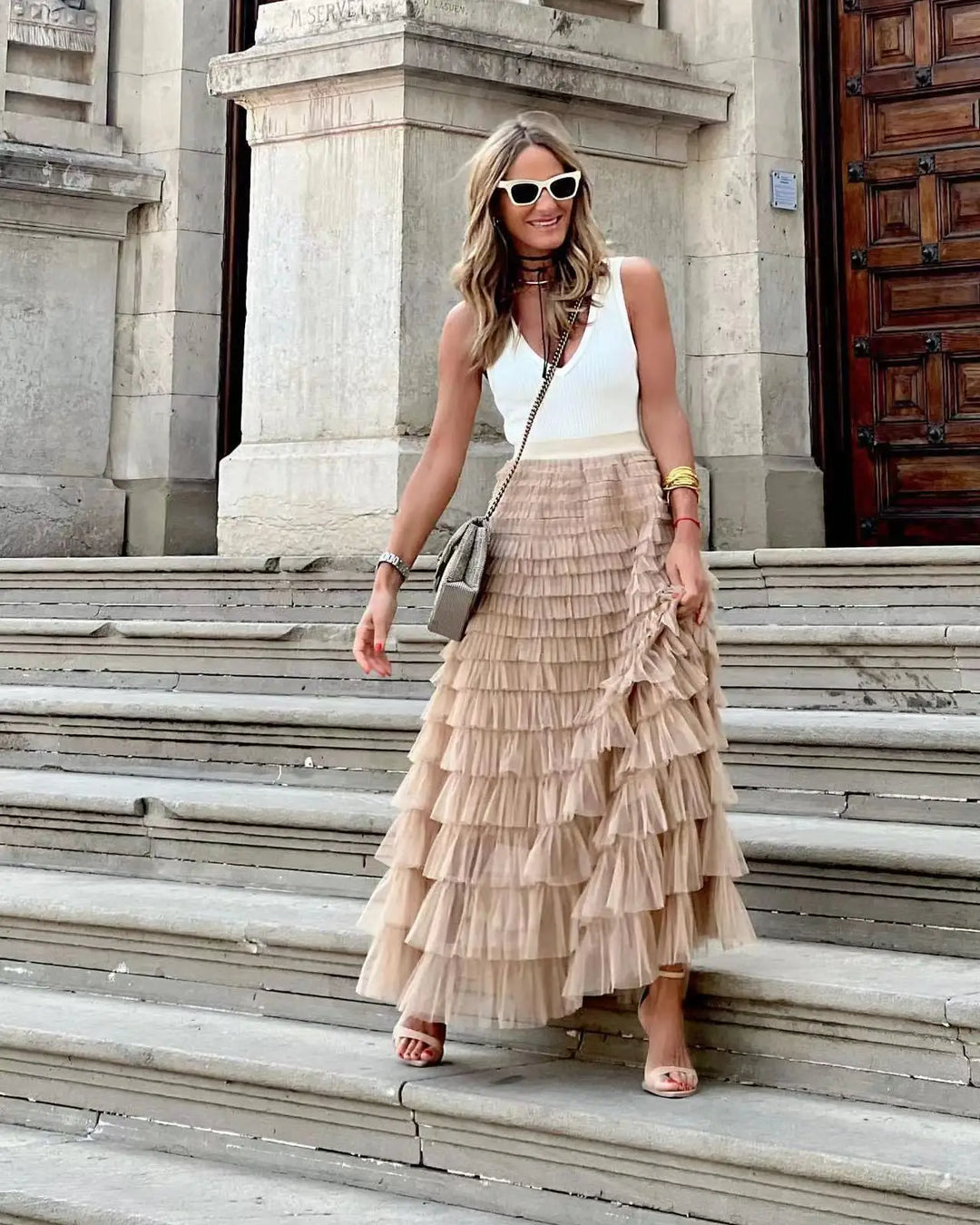 Carlisle - Tulle Maxi Skirt