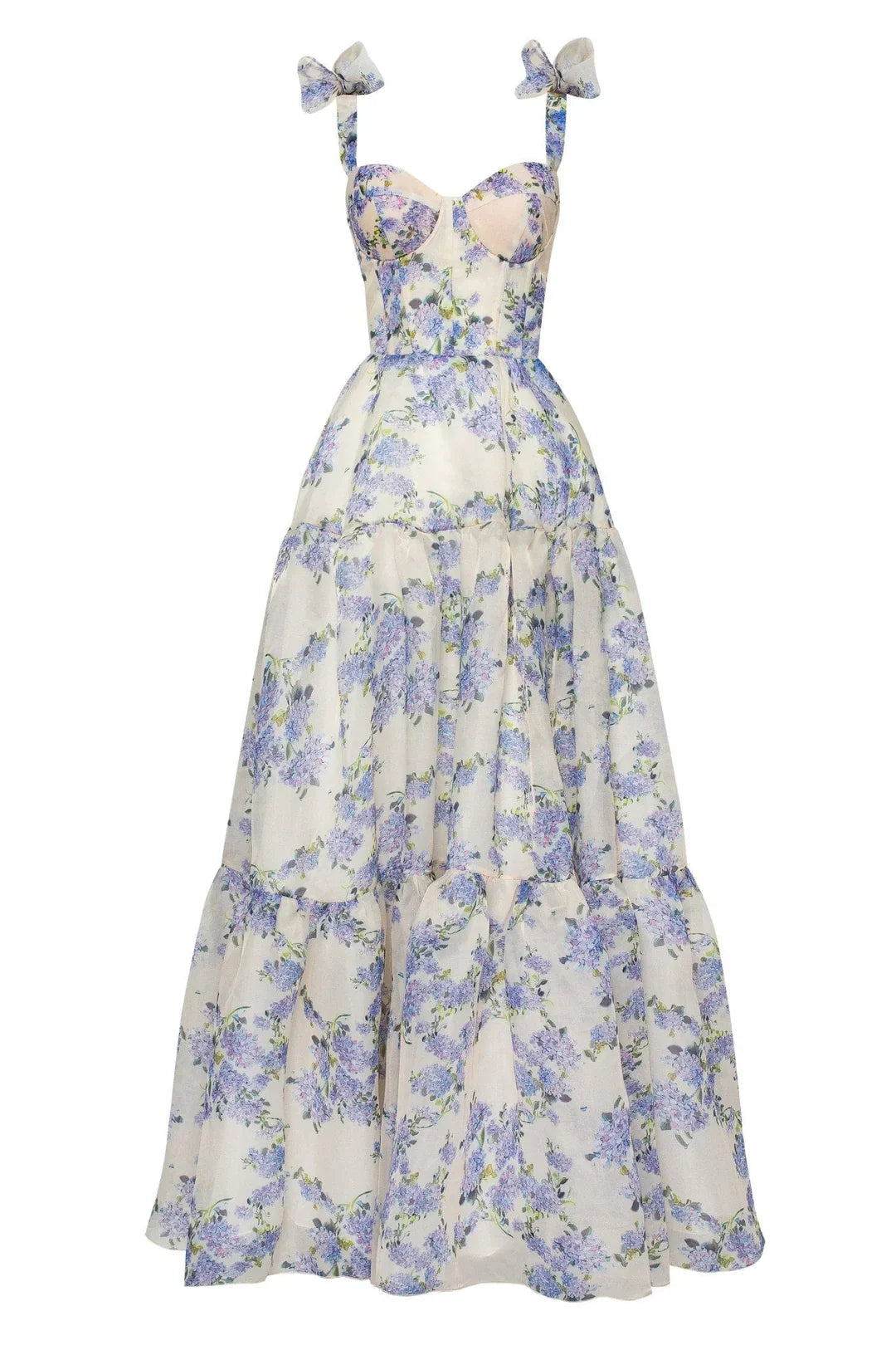 Viy - Elegant Floral Maxi Dress