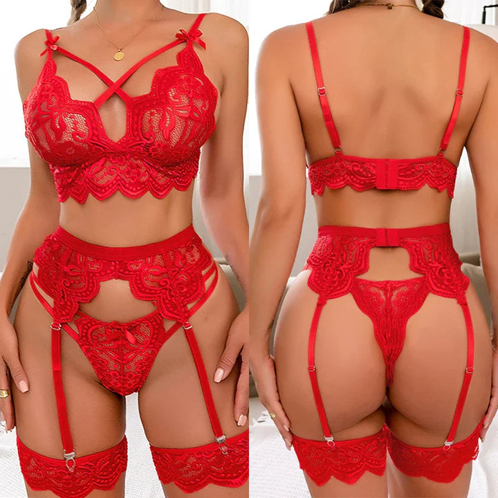 Honey - Exquisite Lace Lingerie Set