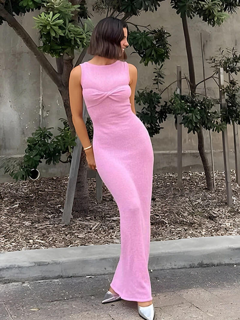 Mila Sheer Maxi Dress