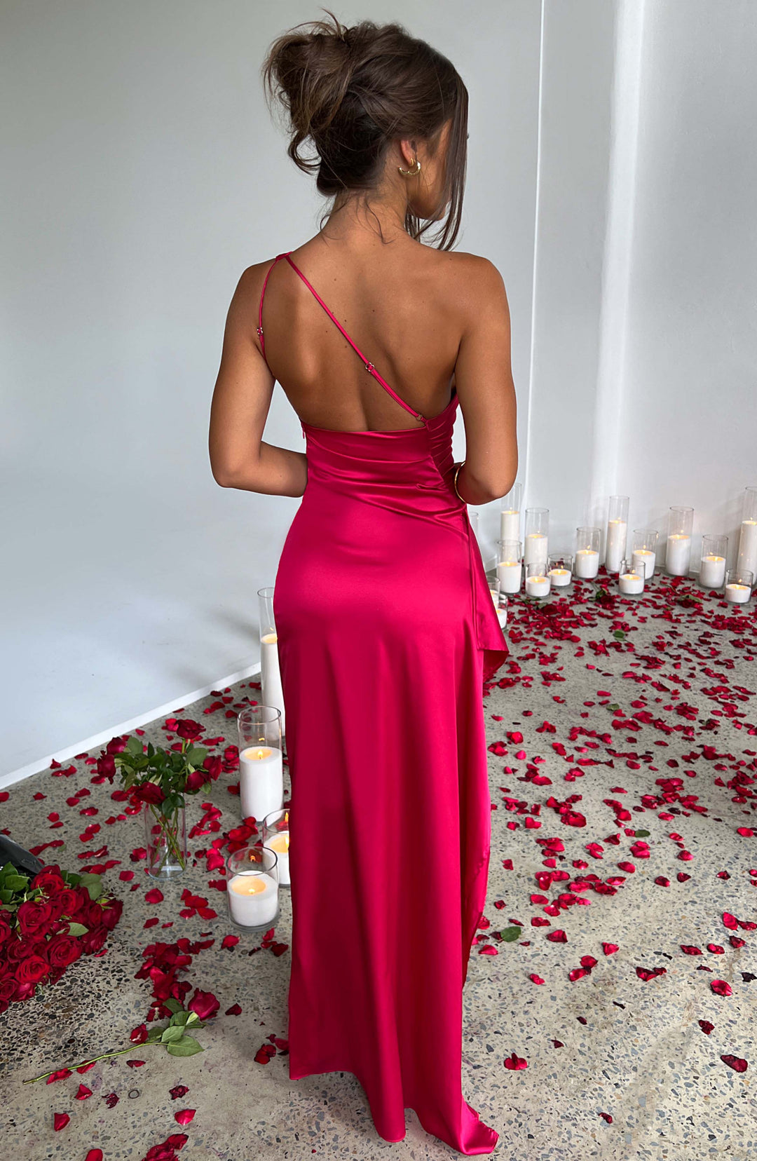 Embrace the Moment Satin Dress