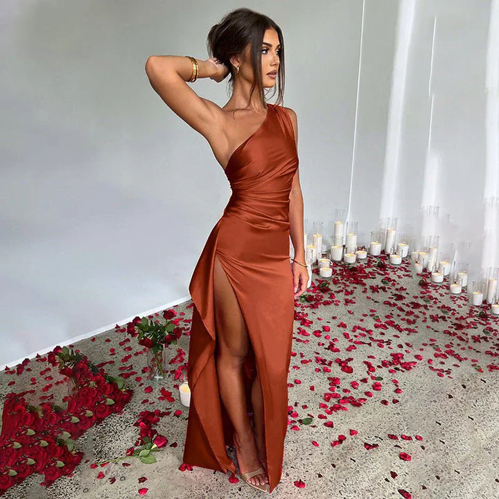 Embrace the Moment Satin Dress