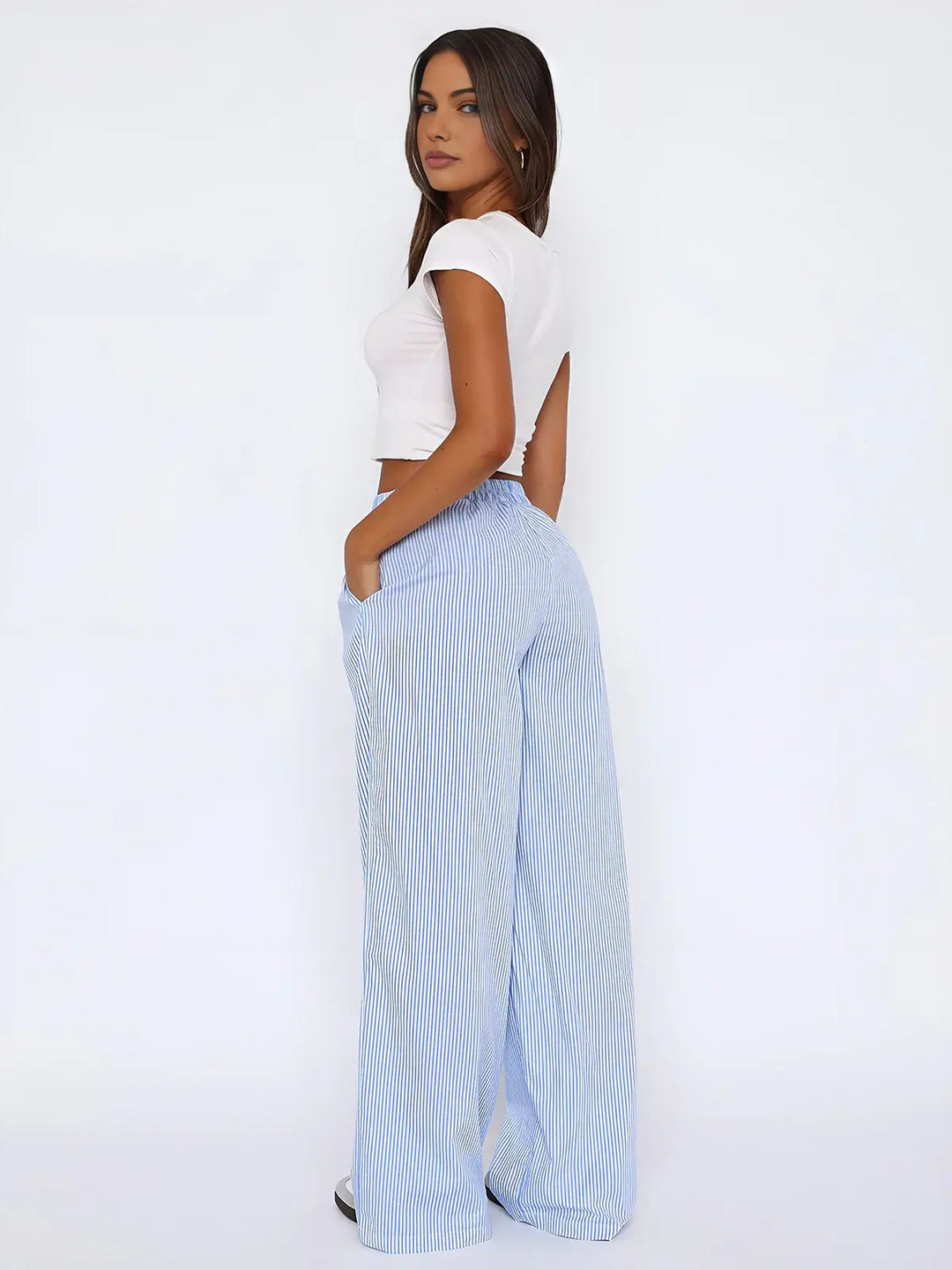 Iris - Elegant Straight-Leg Pants